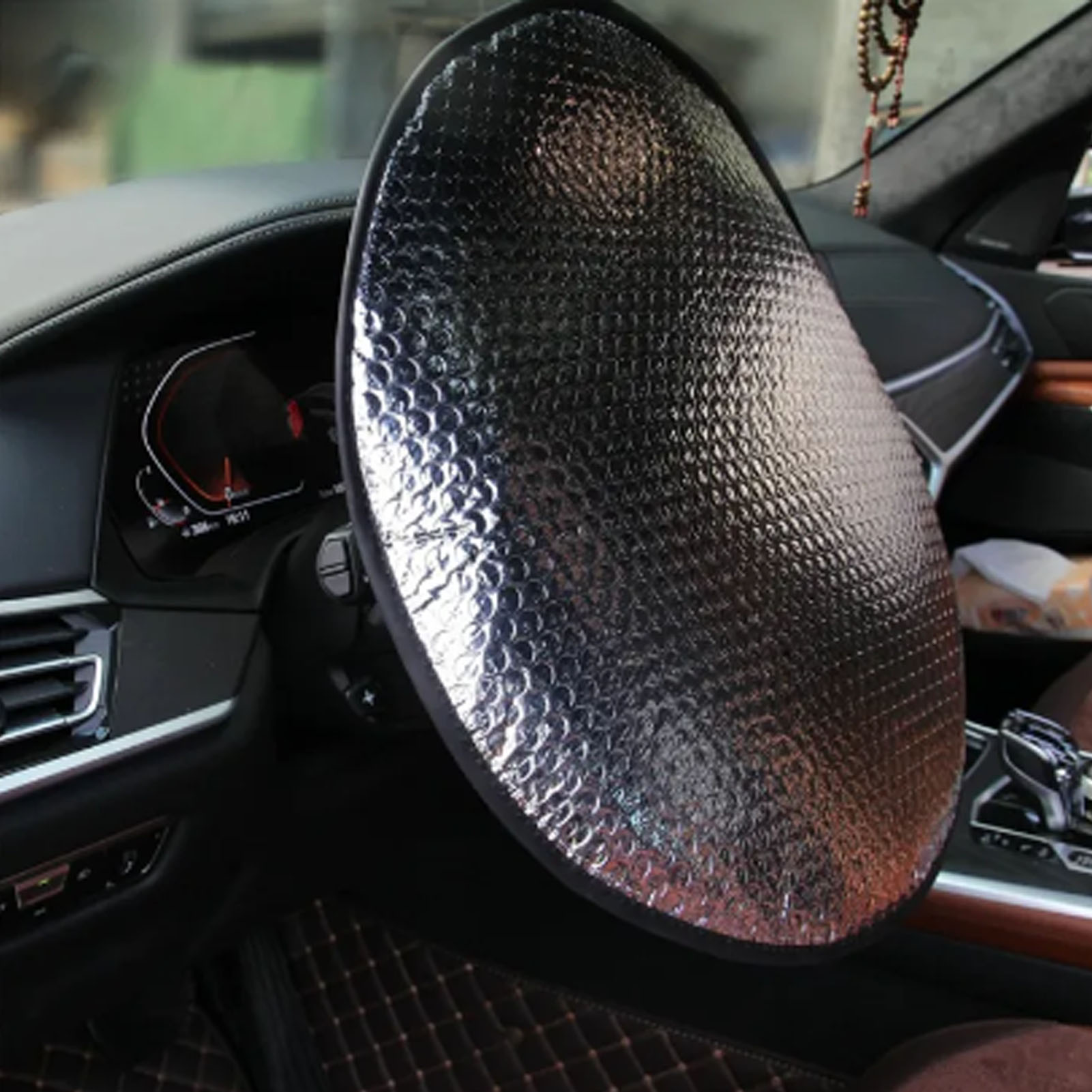 Sonnenschutz Für Das Lenkrad, Strapazierfähige, Hitzebeständige Sonnenschutzabdeckung Für Autos Und Fahrzeuge