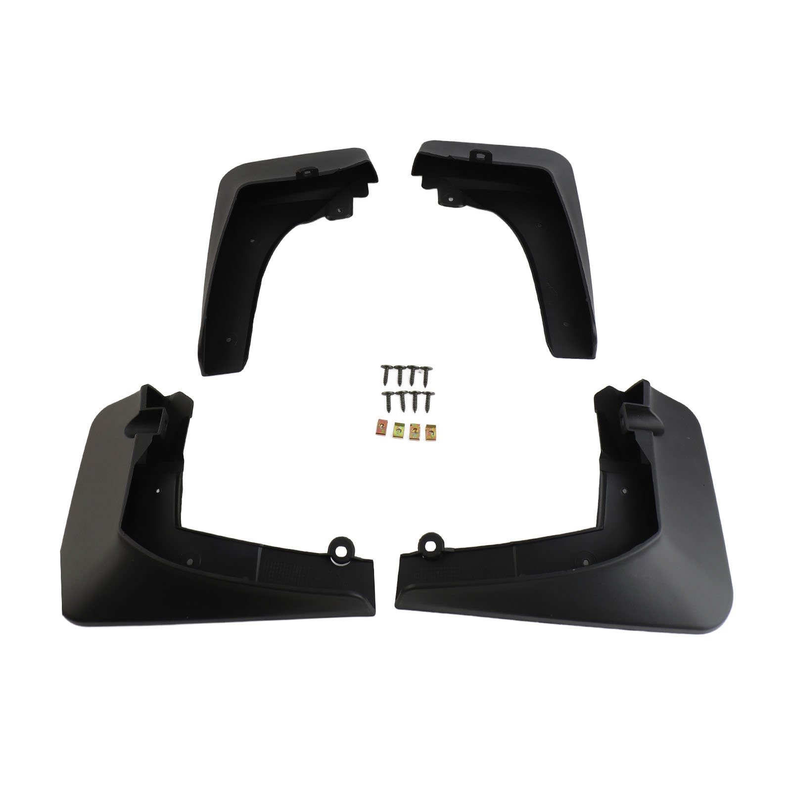 Schutzset Für Front/heck Für Bmw X5 M Sport G05 2019-2023 - 4 Robuste Schwarze Pp-radabweiser