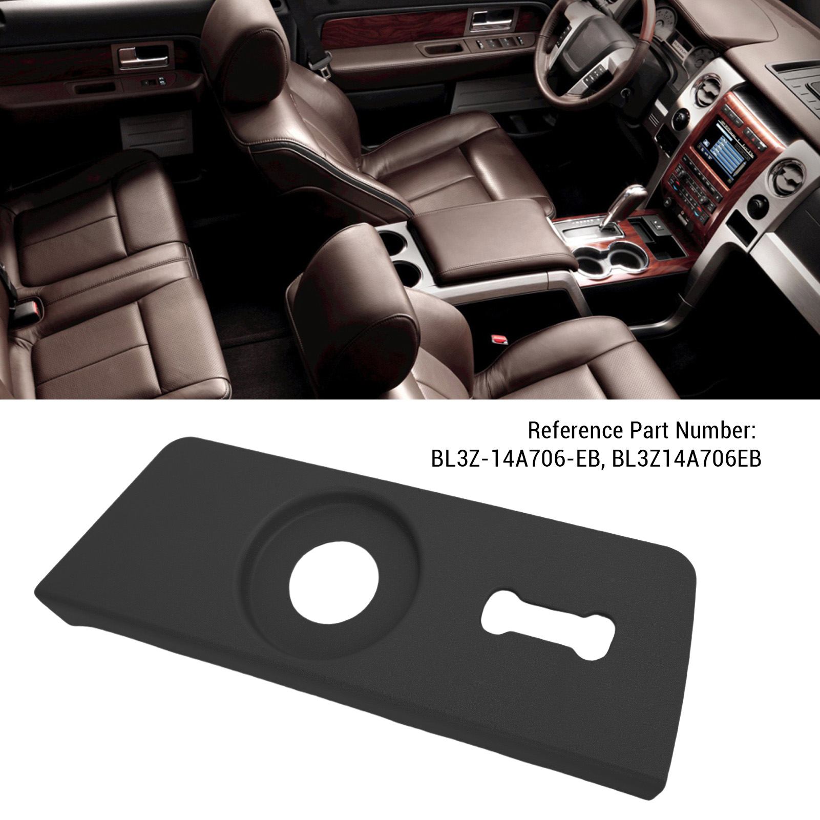 Fahrersitz-schalterabdeckung Bl3z-14a706-eb Schwarz Abs
