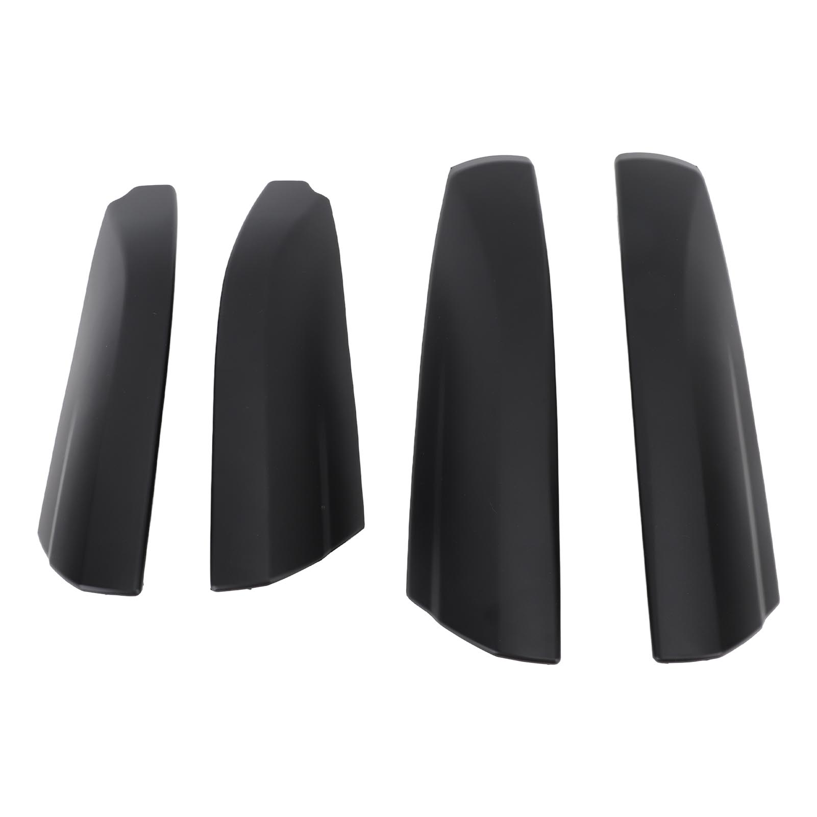 Schutzabdeckung Für Die Dachreling – Toyota Highlander 2007–2013 – 4-teiliges Set, Schwarz, Strapazierfähiges Material