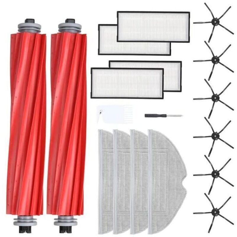Ersatzreinigungstücher Für Saugroboter – 4er-pack Mikrofasertücher, Kompatibel Mit Roborock S7, S7 Plus, T7s Und T7s Plus