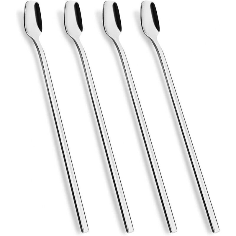 Lange Teelöffel, 15,2 Cm – 4er-set, Aus Hochwertigem 18/10-edelstahl Mit Polierter Oberfläche