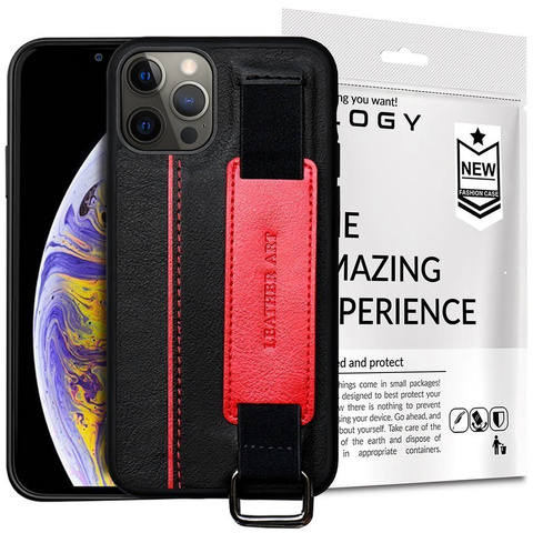 Alogy Lederhülle Für Apple Iphone 12/12 Pro 6.1 Schwarz