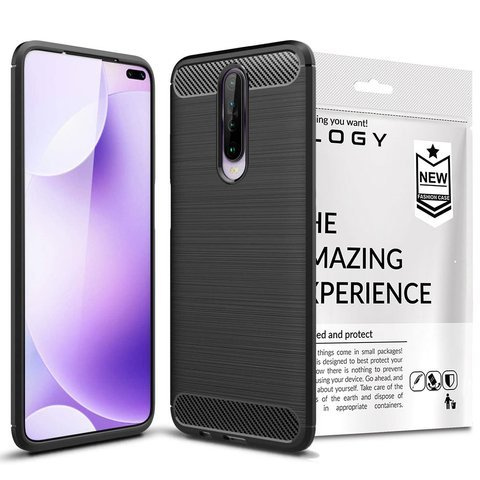 Alogy Rugged Armor Schutzhülle Für Xiaomi Redmi K30/poco X2, Schwarz