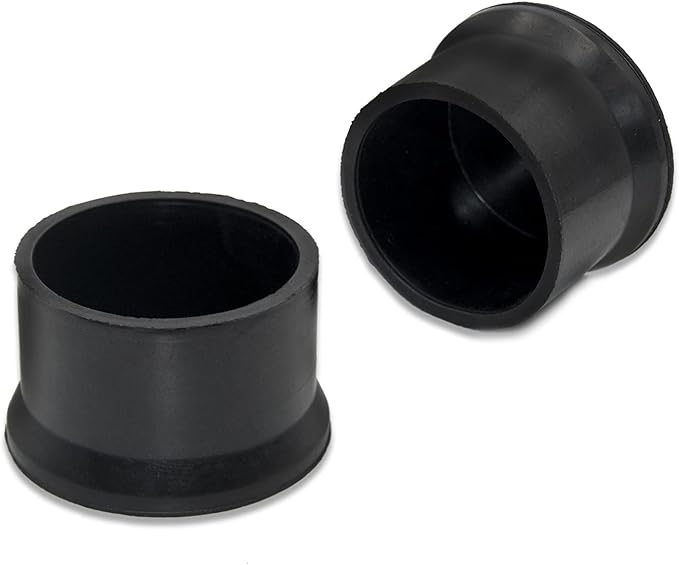 8 Stück 50 Mm Runde Gummikappen Für Stuhlbeine, Rutschfest, Bodenschutz, Geräuschdämpfend, Schwarz