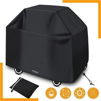 1 Wasserdichte, Uv-beständige Und Reißfeste Grillabdeckung Für Den Außenbereich, Geeignet Für Grills Bis Zu 145 X 61 X 117 Cm, Für Den Gartengebrauch