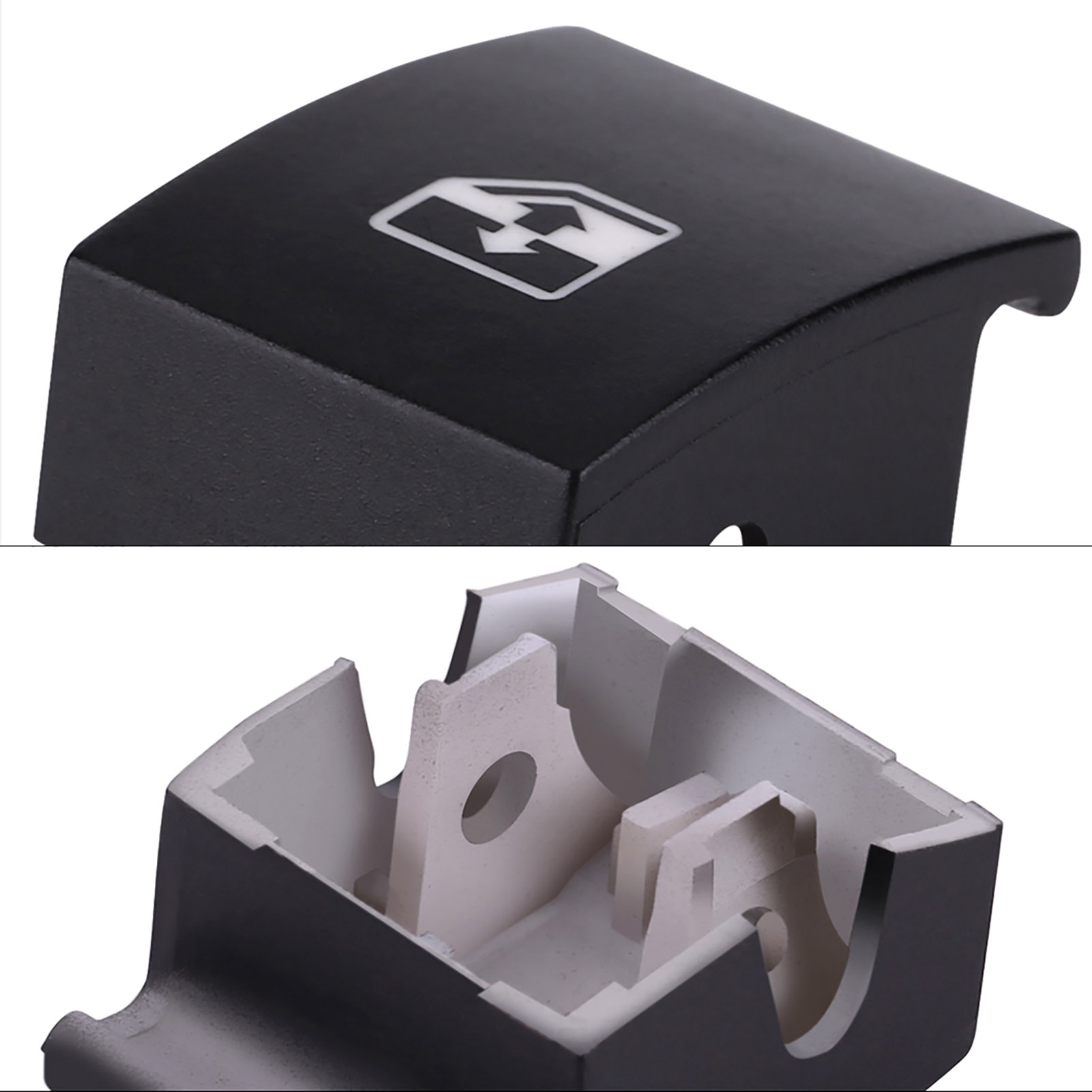 Knopfkappe Für Fensterheberschalter Vauxhall Opel Astra Mk5 Zafira Tigra B Schwarz