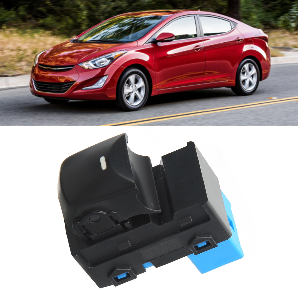 Elektrischer Fensterheberschalter Beifahrerseite 93580-4v000 Für Hyundai Elantra 2012-2016 Abs Schwarz Neu
