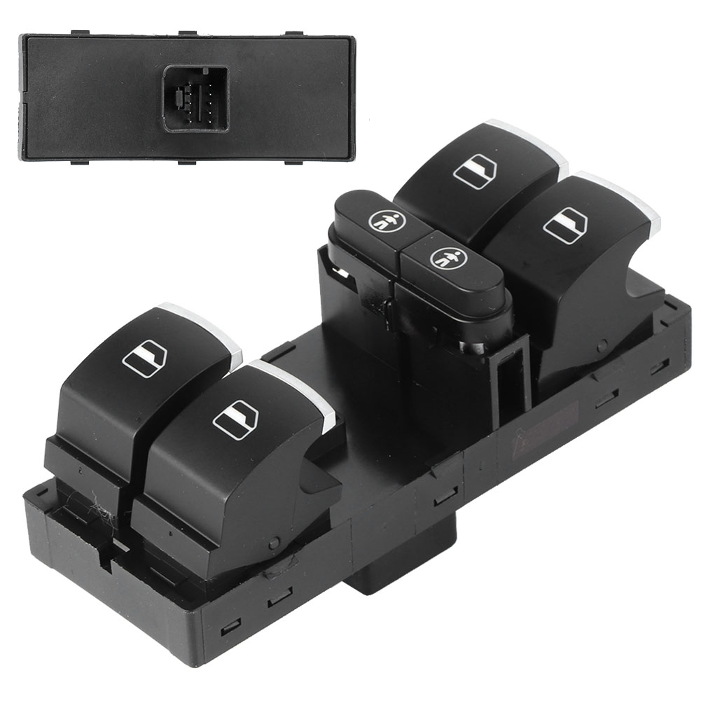 Linker Hauptfensterheberschalter Für Volkswagen Sharan, Touran Und Seat – Oem 7p6 959 857 – Garantierte Kompatibilität