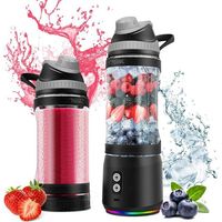 Tragbarer Mixer – 700 Ml – 6000 Mah – 2 Modi – 2000 U/min – Edelstahl