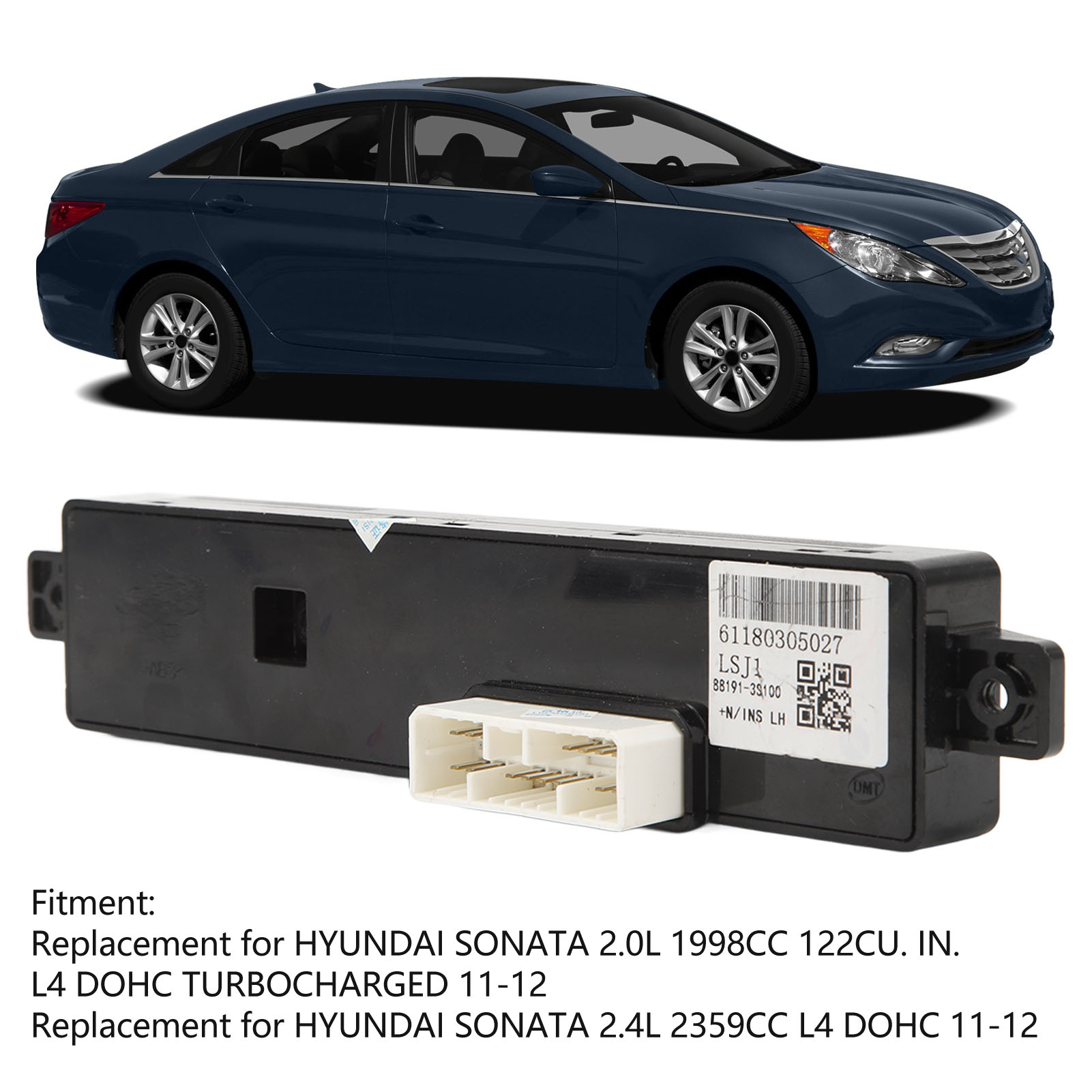 Hochsensibler Elektrischer Sitzschalter 88191-3s100ry Für Hyundai Sonata 2.0l/2.4l 2011-2015