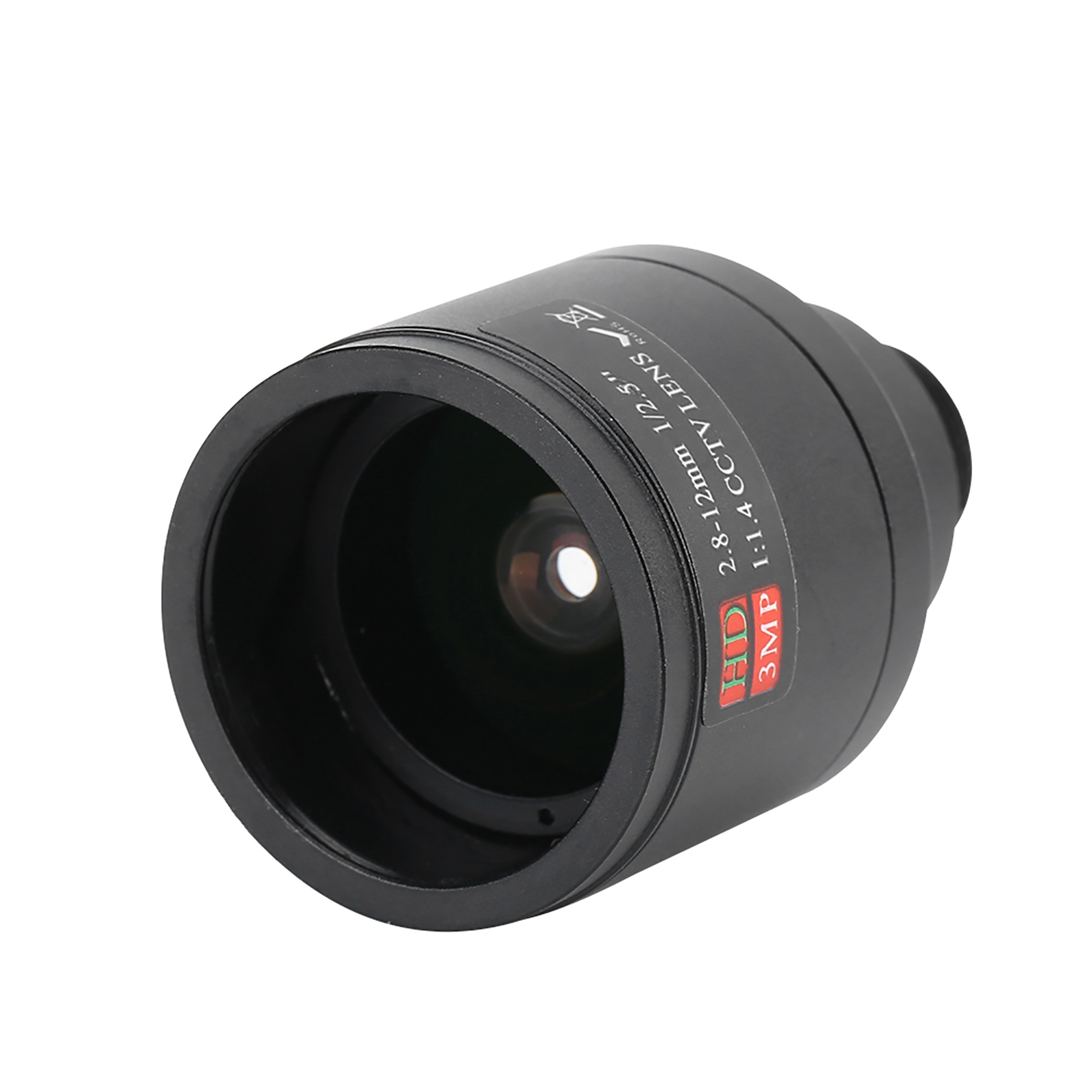 Professionelles 3-megapixel-kameraobjektiv Mit Manuellem Zoom, M12-anschluss, Überwachung & Sicherheit, Cwbl2.8-12-3mp