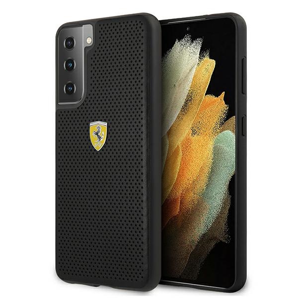 Ferrari Fespehcs21mbk S21+ G996 Schwarz/schwarzes Hartschalenetui On Track Perforiert