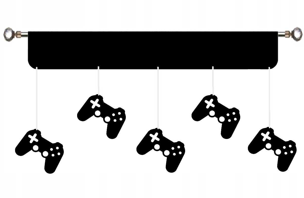 Mausschutzpaneel, Für Junge Gamer, Gra Game Gamer, 90 Cm, Schwarz