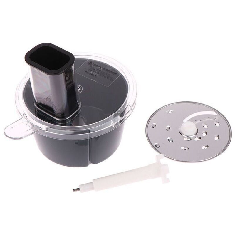 Multifunktionale Reibe Für Gemüse Und Käse – Kompatibel Mit Thermomix Tm6 & Tm5 – Edelstahl, 4 Austauschbare Klingen