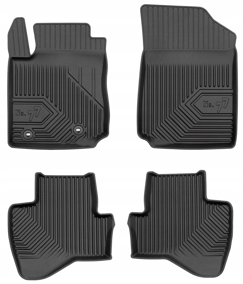 Toyota Aygo 2 2014-2022 Fußmatten, Scheibenwischermatte, Gummischalen 77