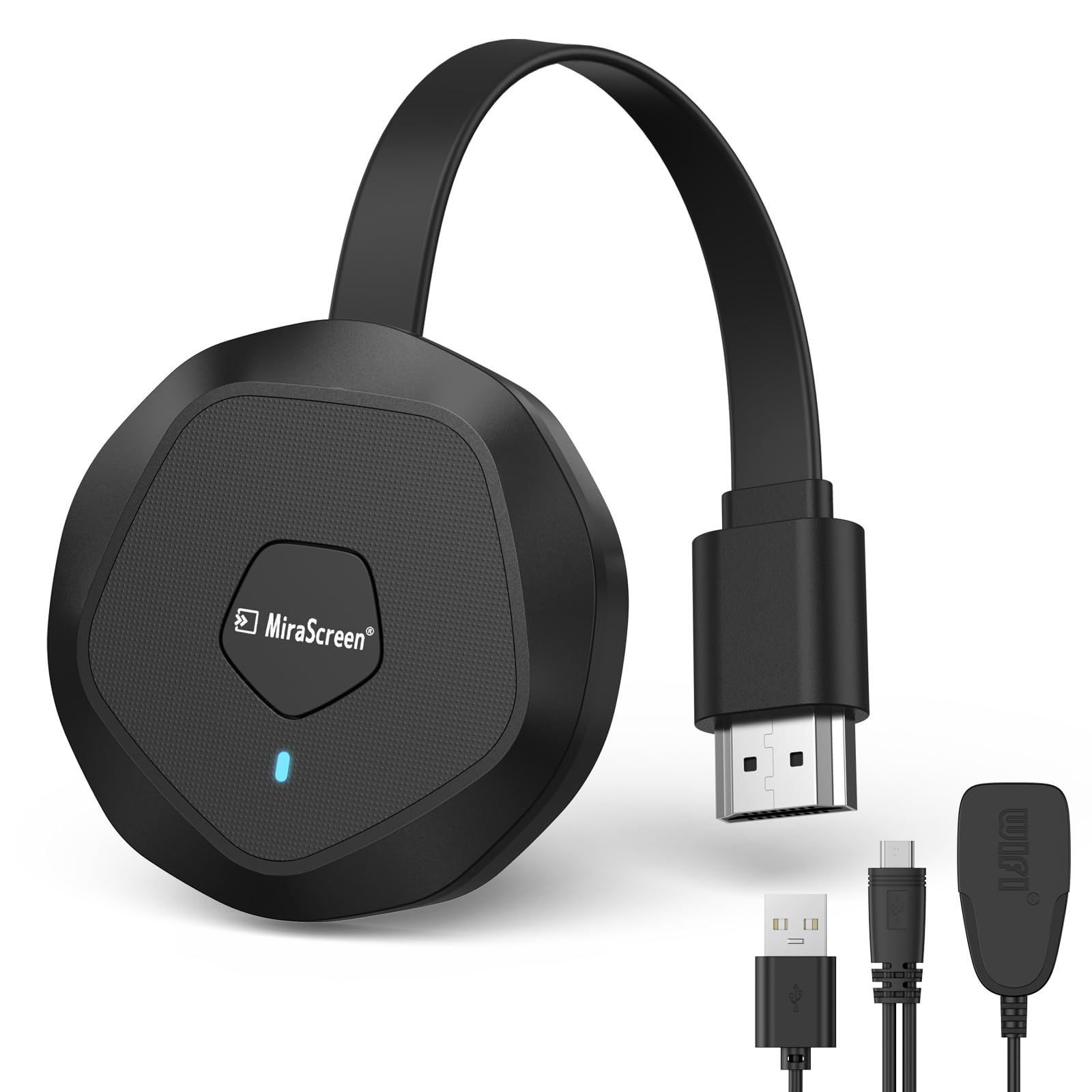 Kabelloser Hdmi-adapter, 2,4/5 Ghz, Kabelloser Hdmi-dongle Für Tv-stick/projektor/monitor, 1080p Full Hd Miracast-dongle, Wi-fi-display-adapter, Kompatibel Mit Iphone/ipad/pc/android/windows