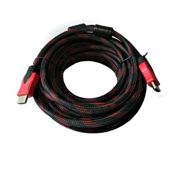 Hdmi-kabel 5 M, Geflochtenes Hdmi-zu-hdmi-kabel, Full Hd 3k Ultra Led-fernseher