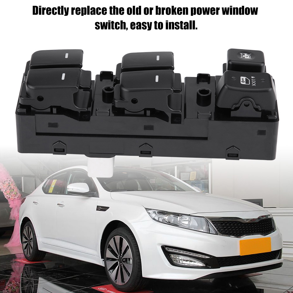 Fensterheberschalter Für Kia Forte Cerato (2010–2012) 93570-1x000 – Abs Und Metall