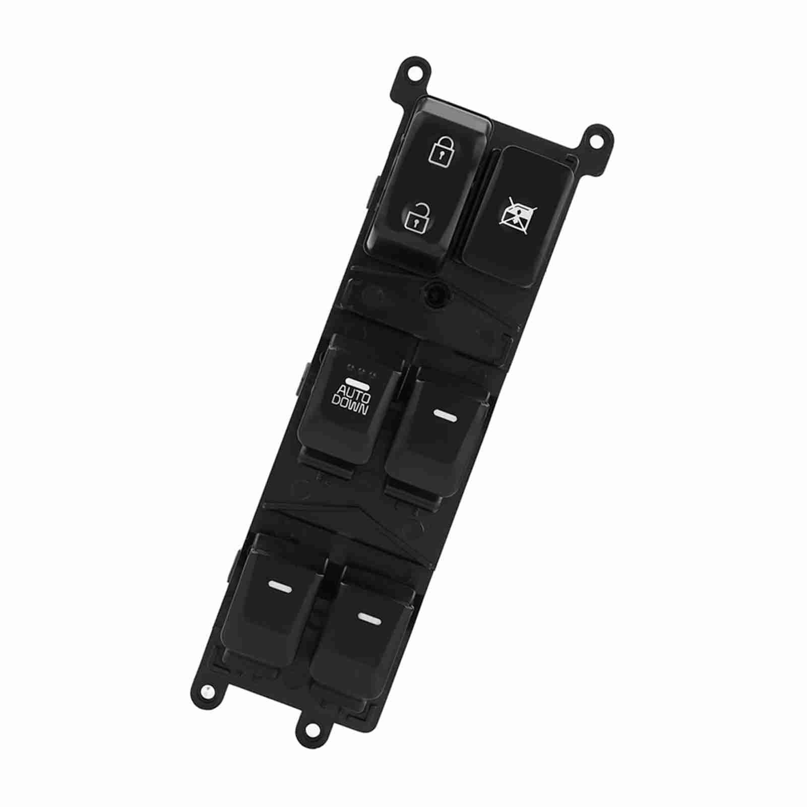 Elektrischer Fensterheber-hauptschalter Für Kia Forte 2014-2018 Abs Schwarz Oe93570-b5000