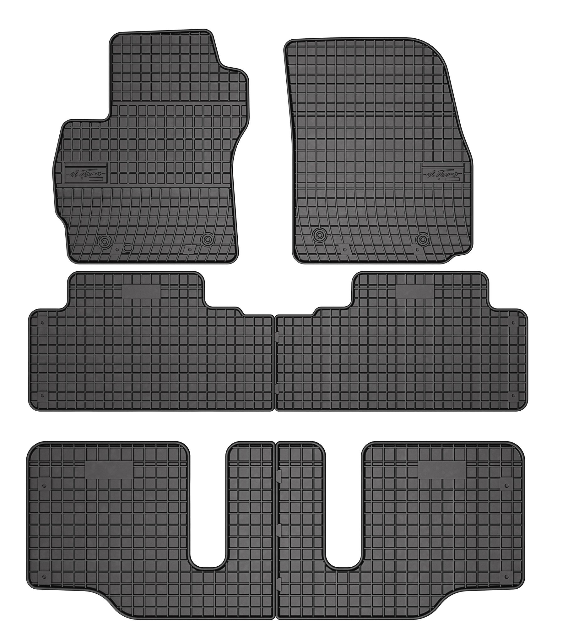 Mazda 5.1 2005-2010 Original Gummimatten Fg