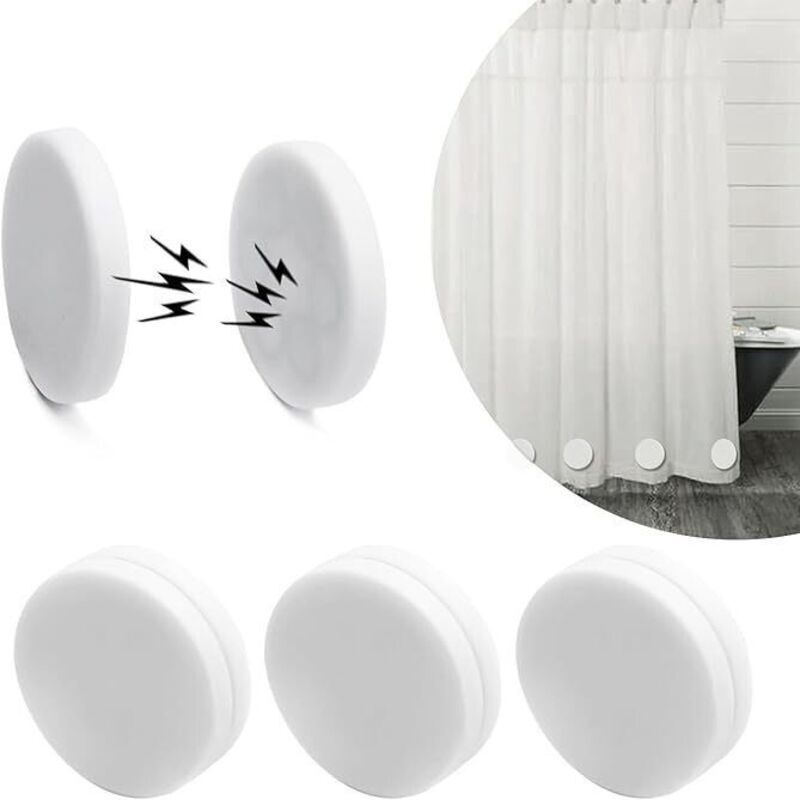 Magnetische Gummigewichte Für Außenvorhänge – 4er-pack (2 Paar), Sicherer Diebstahlschutz