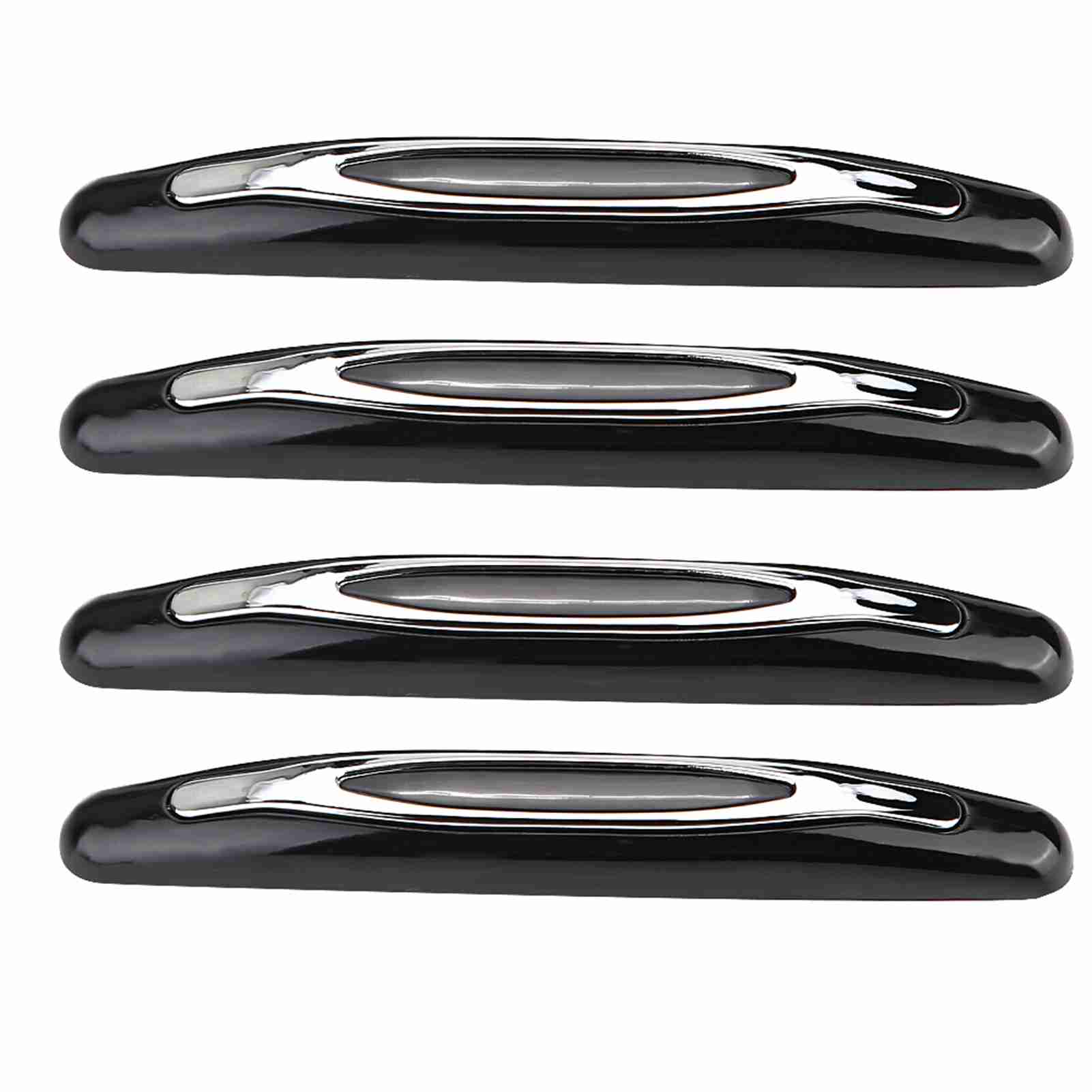 4 Schwarze Abs/pvc-türeckenschützer – 4-teiliges Set Zum Schutz Vor Stößen Und Kratzern