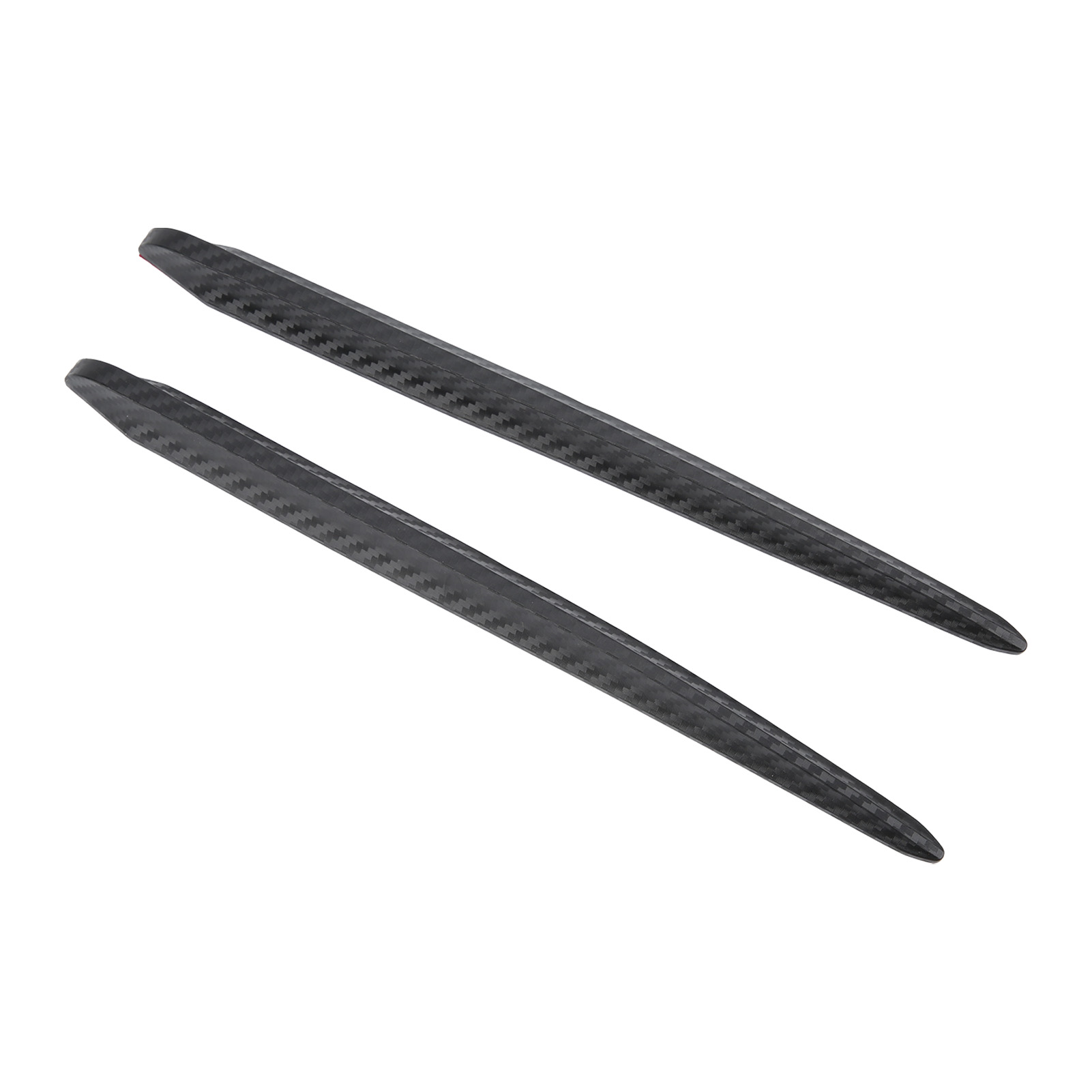 Stoßstangenschutzleisten In Carbon Black, 245 Mm (2 Stück) - Universelle, Abriebfeste Seitenschutzleisten