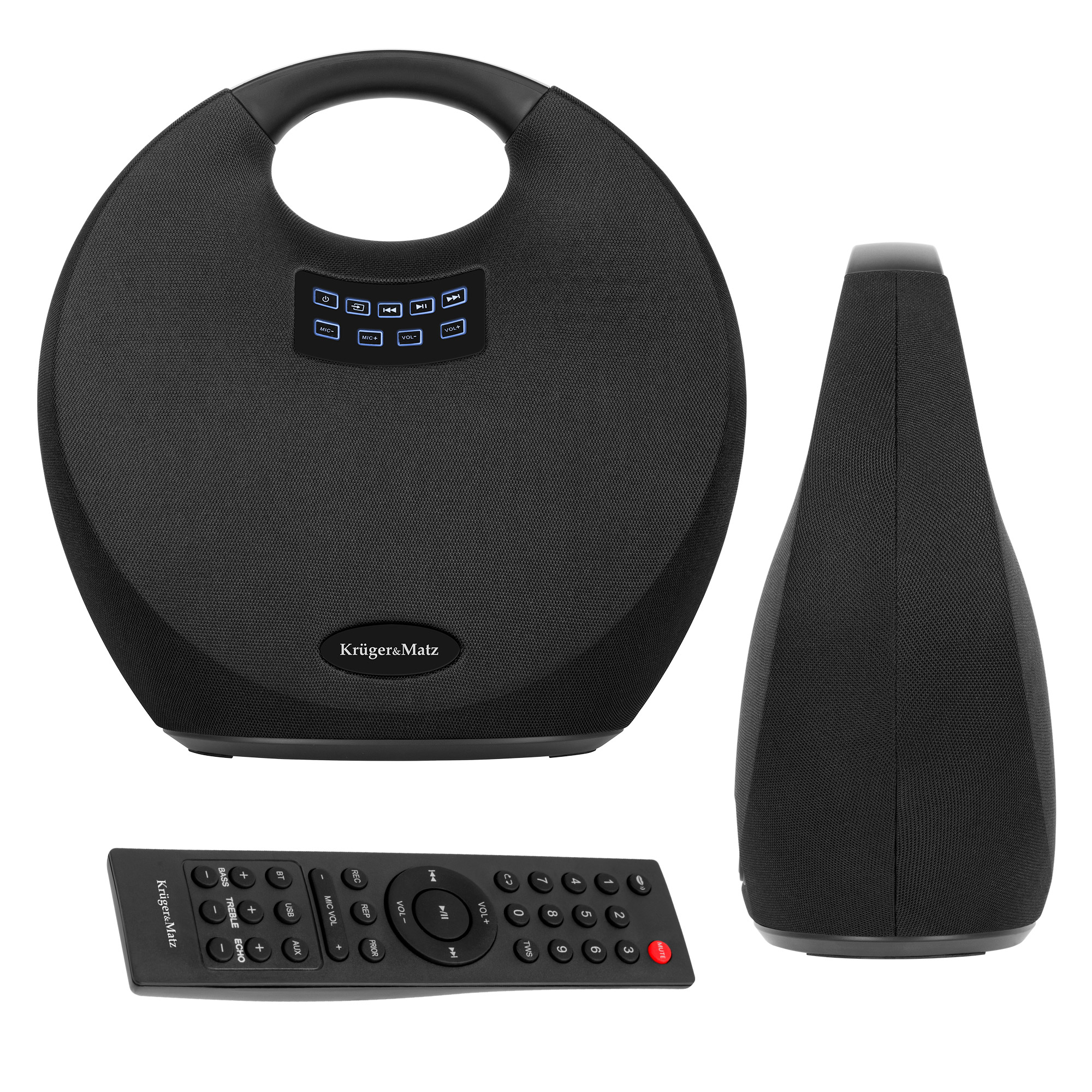 Bluetooth-lautsprecher Mit Fernbedienung, Aux- Und Usb-anschluss, 36 W, Kruger & Matz