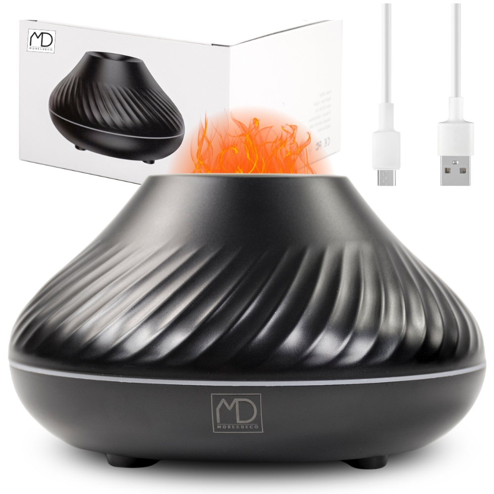 Luftbefeuchter, Öldiffusor, Aromatherapie, Feuer, Raumduft, Entspannung