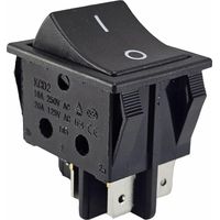1 4-poliger Ein/aus-wippschalter Aus Nylon 66, 16 A, 250 V, Für Elektrische Rasenmäher
