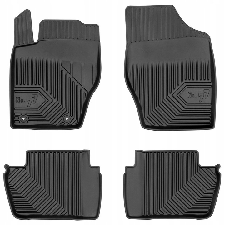 Peugeot 307 2001-2008 Fußmatten, Scheibenwischermatte, Gummischalen 77