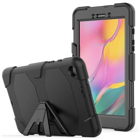 Alogy Military Duty Schutzhülle Für Galaxy Tab A 8.0 2019 T290/t295 Schwarz