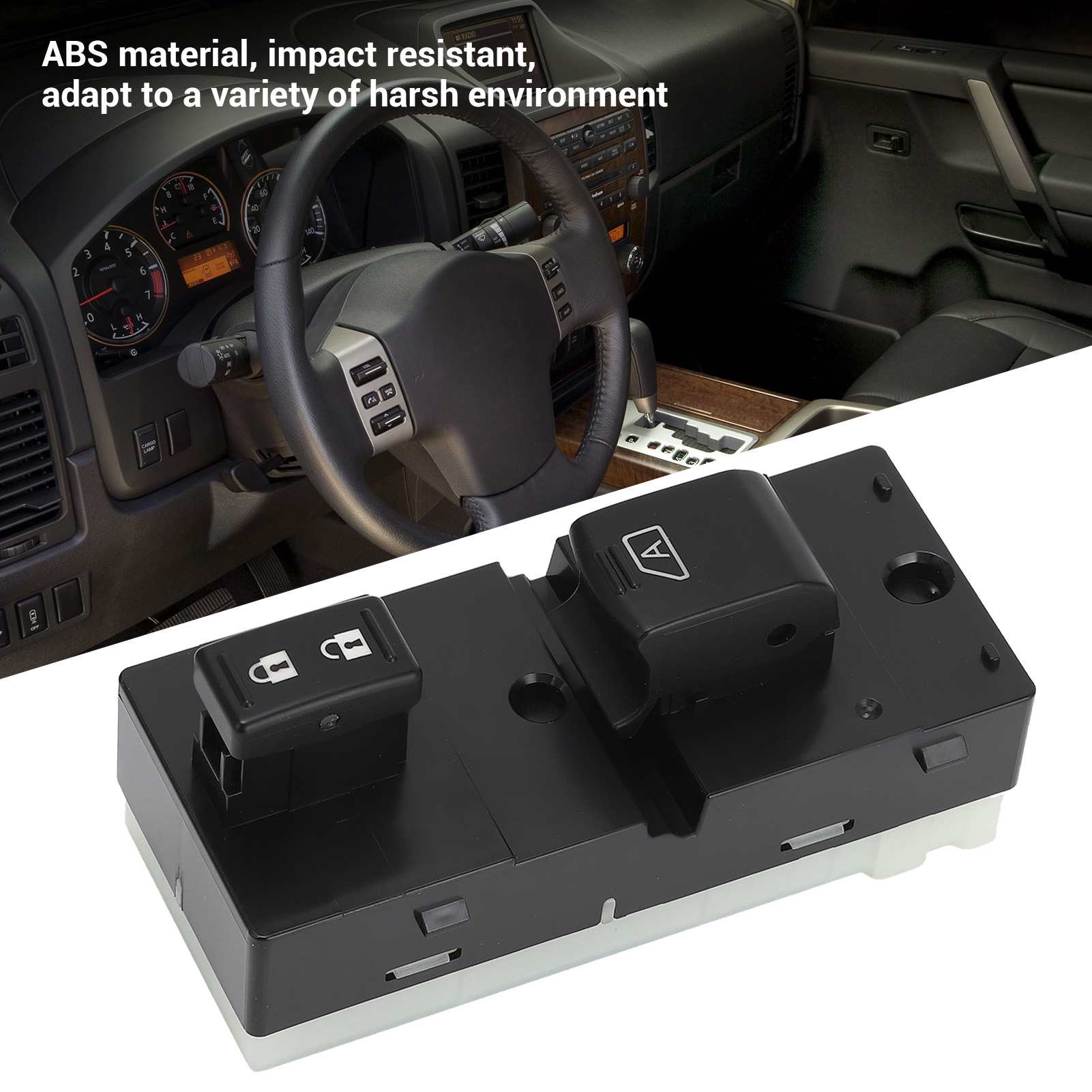 Stoßfester Fensterheberschalter Für Die Fahrerseite 25411 Zj30a Für Nissan Altima 2004-2007