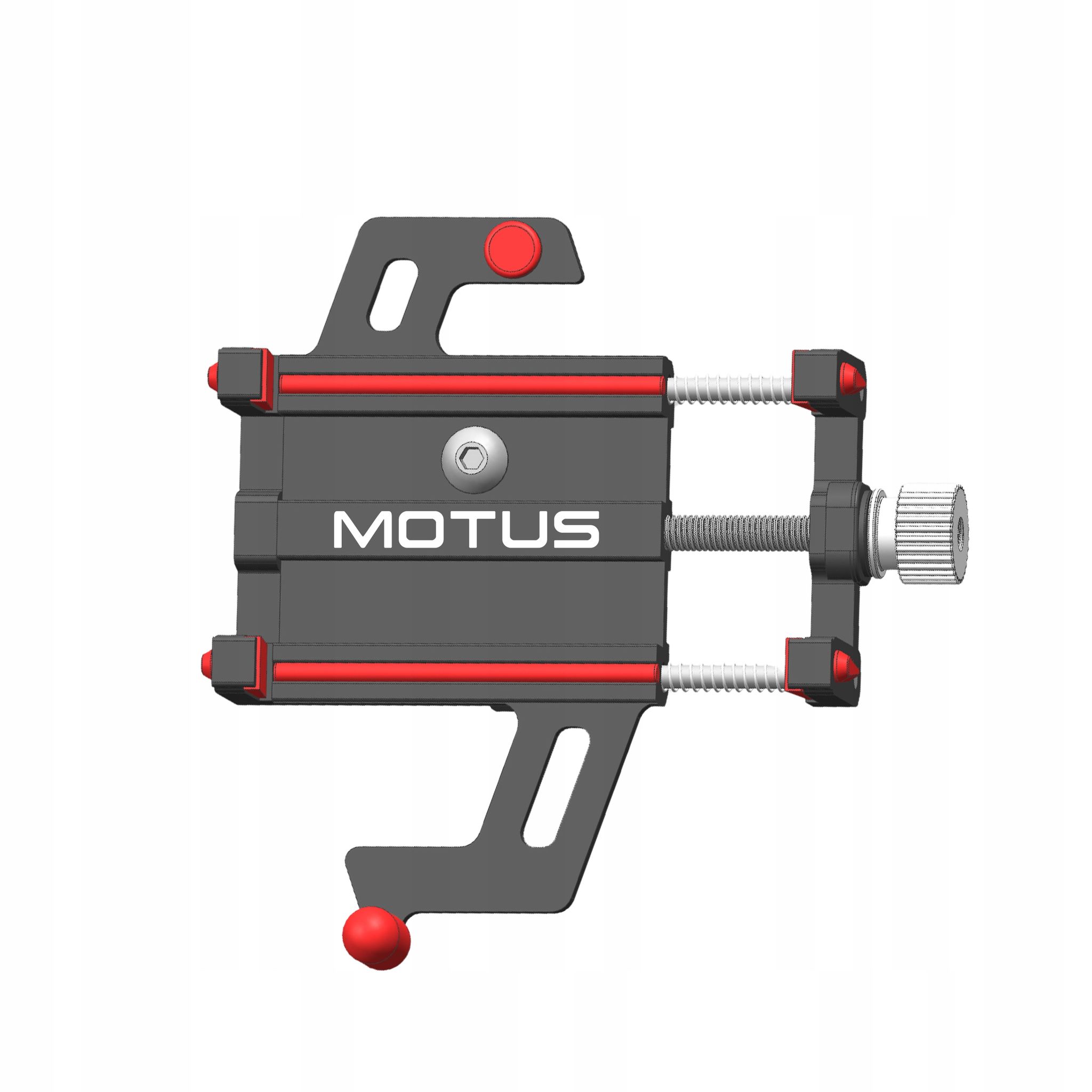 Motus Handyhalterung In Schwarz Und Rot