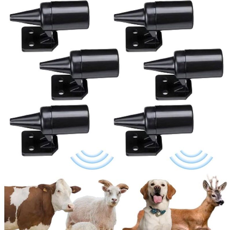 Ultraschall-wildtierabwehrpfeifen, 6er-pack – Wirksamer Schutz Vor Wildschweinen Und Anderen Wildtieren Im Auto.