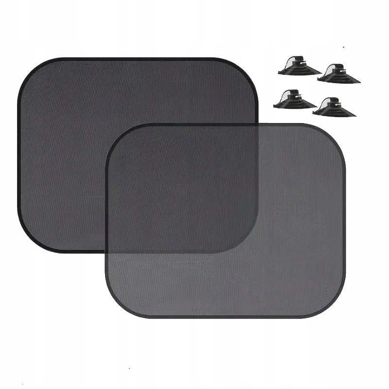 Schwarze Sonnenschutzvorhänge 44 Cm X 36 Cm Für Autofenster