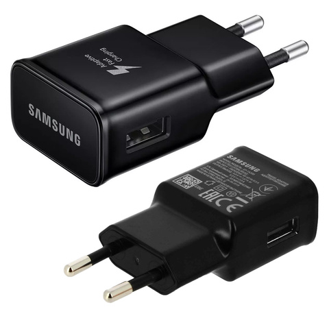 Original Samsung Ep-ta200ebe 2a Schwarzes Netzteil