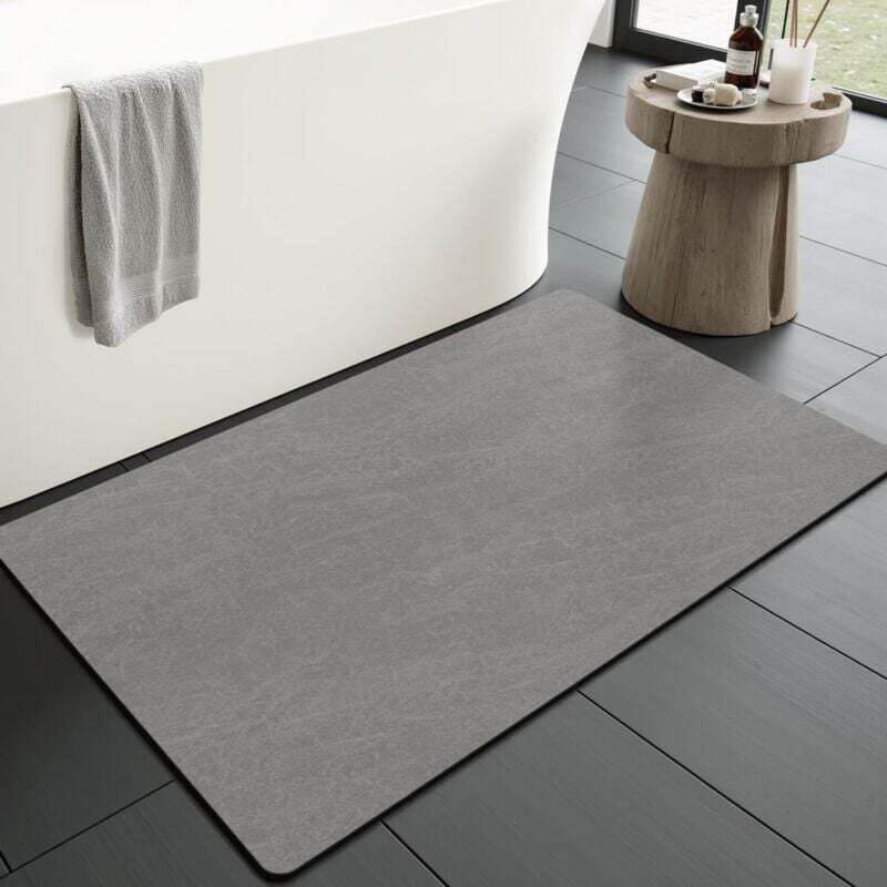 Super Saugfähige, Rutschfeste Badematte – 40 X 60 Cm, Schnelltrocknend, Maschinenwaschbar, Dünn Und Elegant Fürs Badezimmer