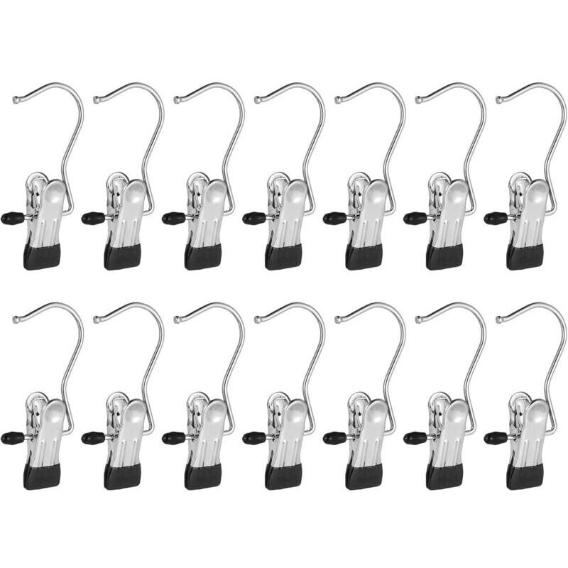 Stiefel- Und Leggings-kleiderbügel – 30er-pack Platzsparende Kleiderbügel Mit Einzigartigem Clip, Robustem Kunststoff, Vertikales Design