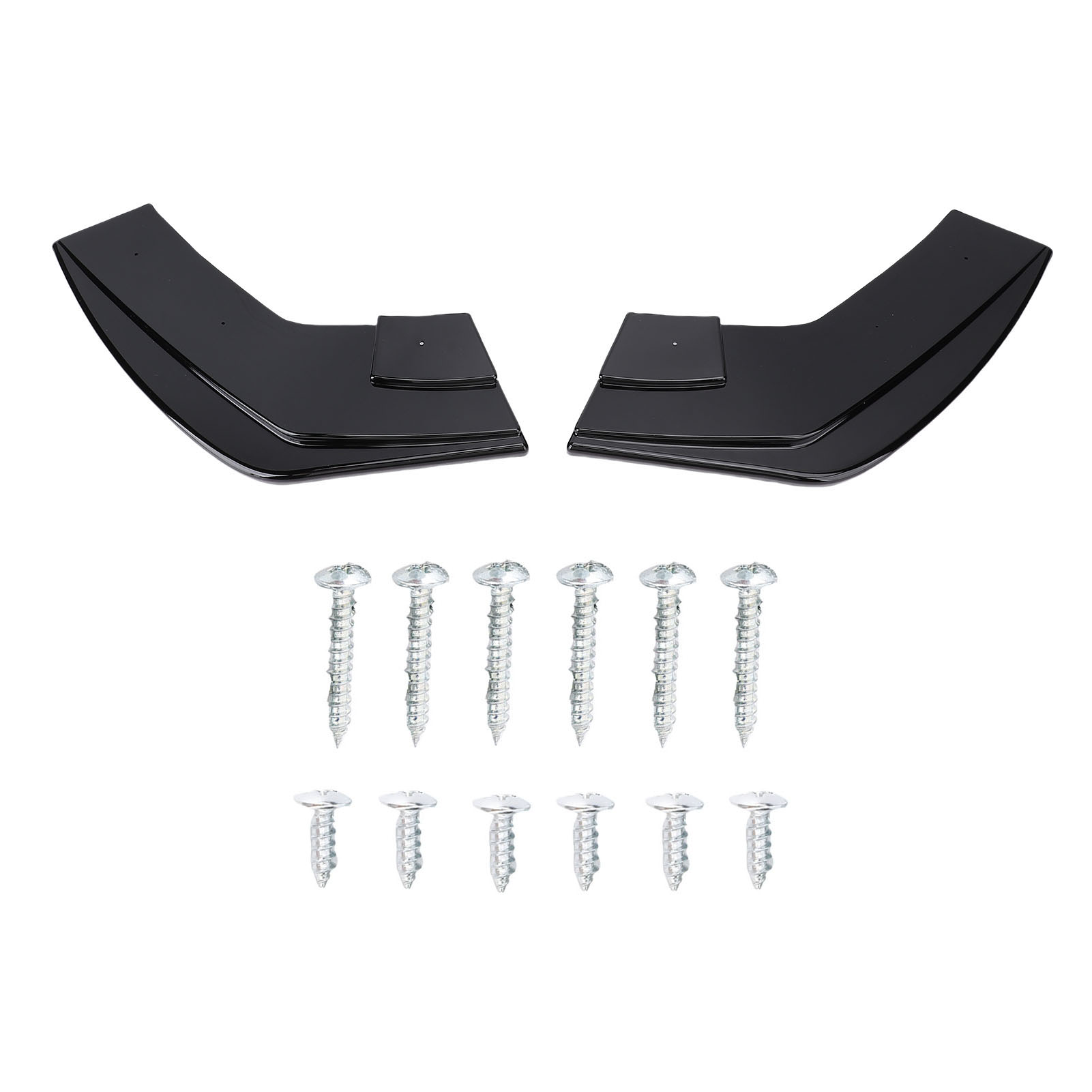 Seitendiffusoren Für Die Heckstoßstange F20 – 2-teilig, Glänzend Schwarz, Abs – Kollisionsschutz Für Bmw 1er (118i, 120d, 120i, 125i) 2015–2019 Lci M Sportpaket