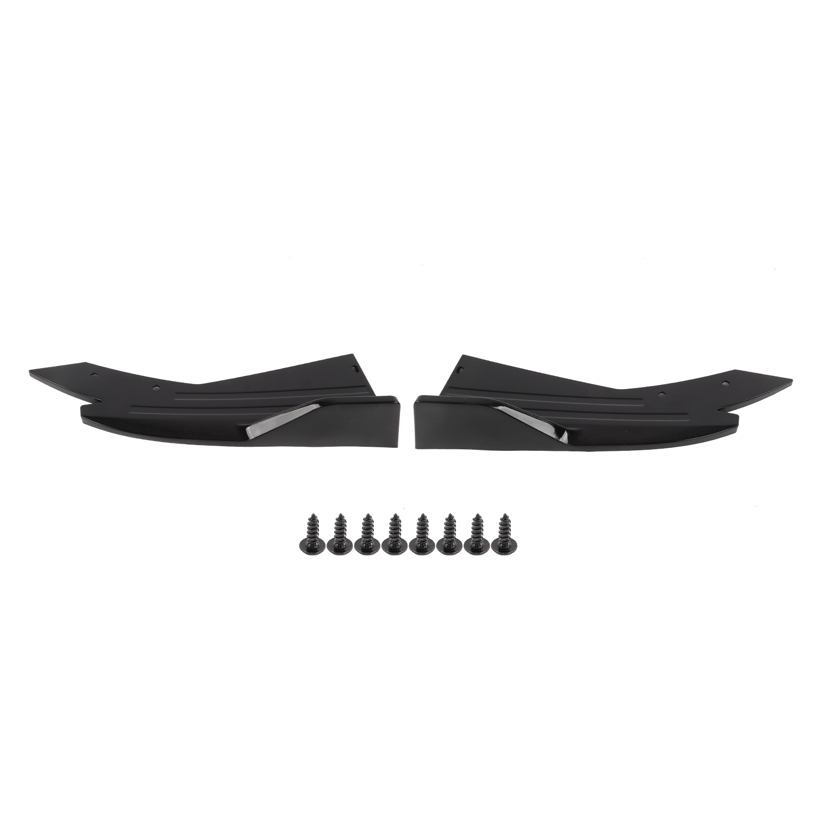 [bodykit] Exterieurschutz- Und Zubehörset Für Fahrzeuge Mit Spoiler, Diffusor, Seitenschwellern, Seitenschutz Und Schwellerverkleidungen In Glänzend Schwarzem Abs