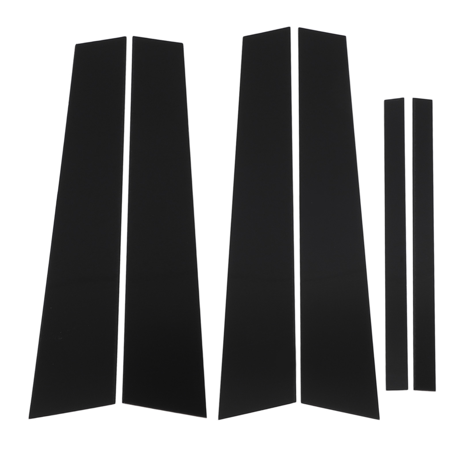 [schutzset] [set] [3er E90 2006-2011] [6-teiliges Set Glänzend Schwarzer Pc-abdeckungen Für Pfosten, Fenster Und Türen]