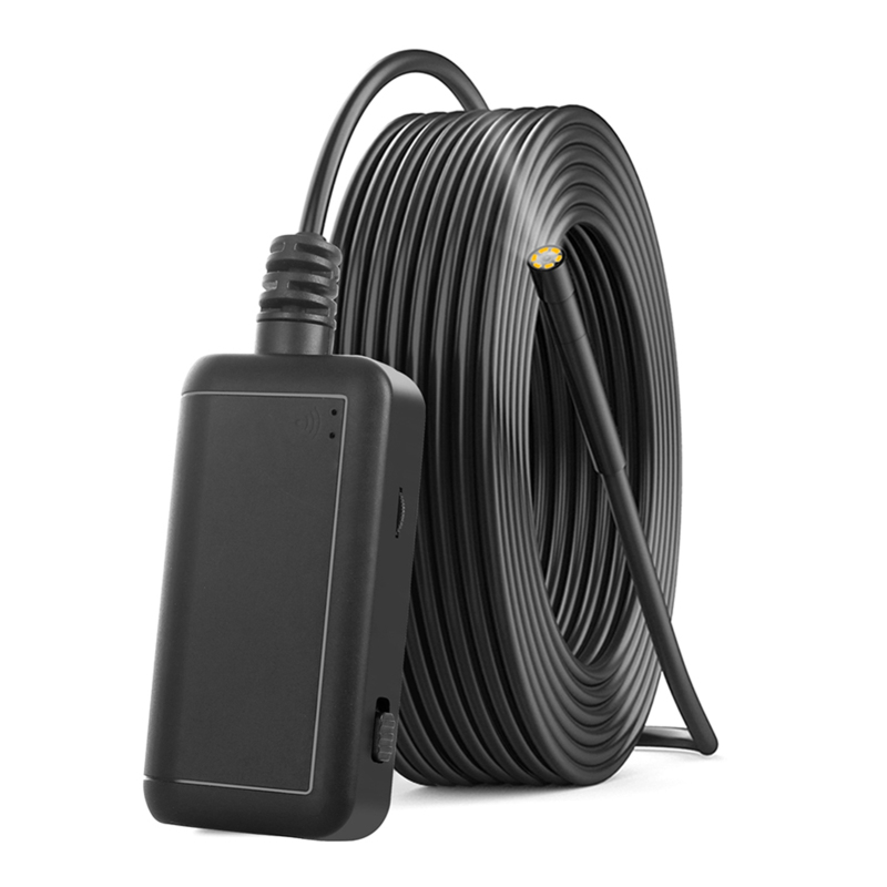 F220 5,5-mm-industrie-endoskop-inspektionskamera Mit Wlan, 6 Integrierten Leds, Ip67 Wasserdicht, Für Ios-/android-smartphones