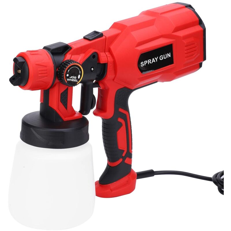 Elektrische Farbspritzpistole, 550 W, Für Wände Und Zäune, 800-ml-tank, Ideal Für Möbel Und Glatte Oberflächen – Ulisem