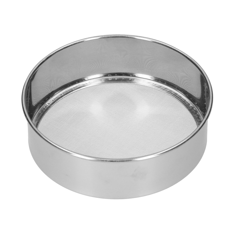 15 Cm (6 Zoll) Großes Mehlsieb Aus Edelstahl, Feines Lebensmittelsieb (60 Mesh), Kräutersieb Zum Kochen Und Backen.