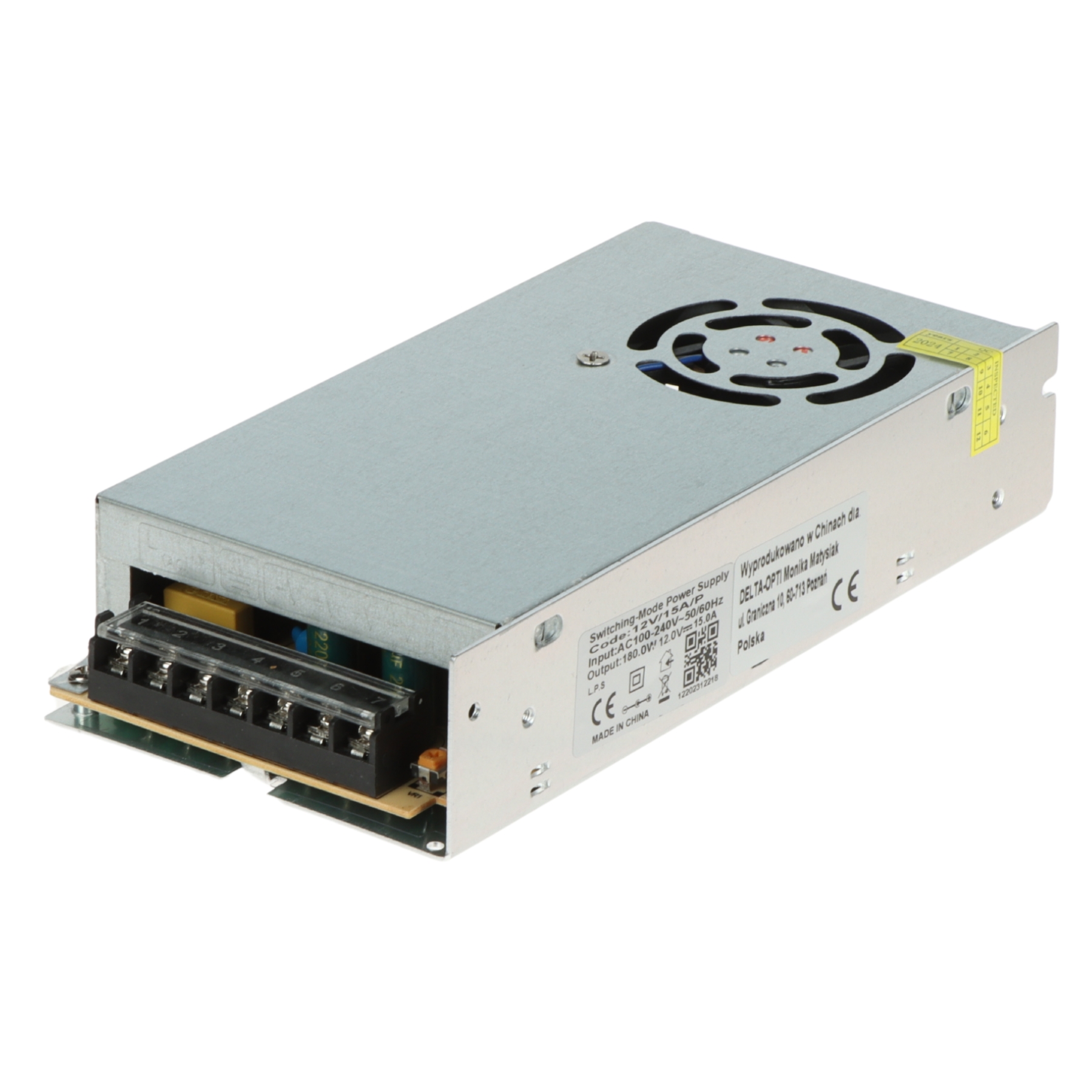 Schaltnetzteil 12v/15a/p