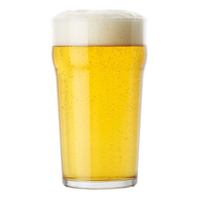 4er-pack Biergläser, Randloses Design / Biergläser – 57 Cl – 1 Pint