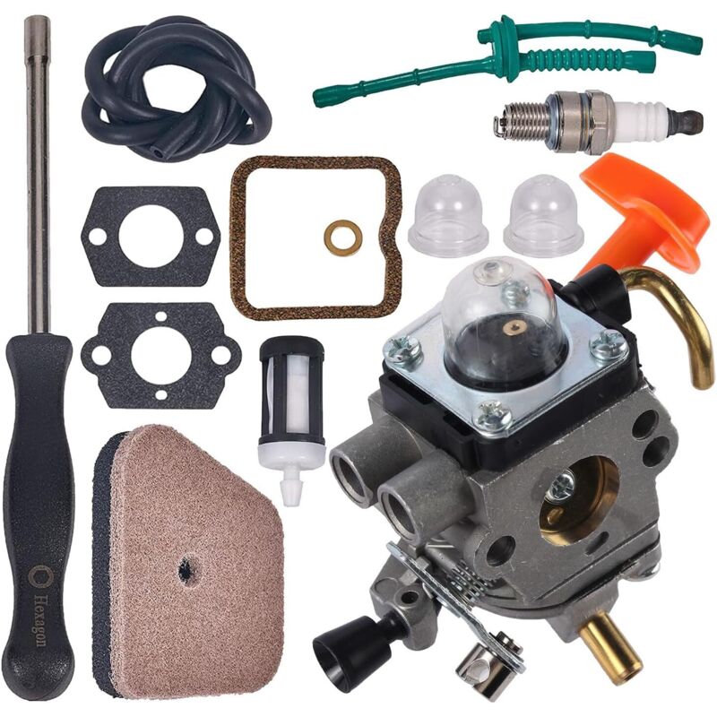 Ersatzvergaser Für Stihl Fs90r, Fs110r, Fs130r, Ht100 Freischneider – Inklusive Einstellsatz Und Werkzeug.