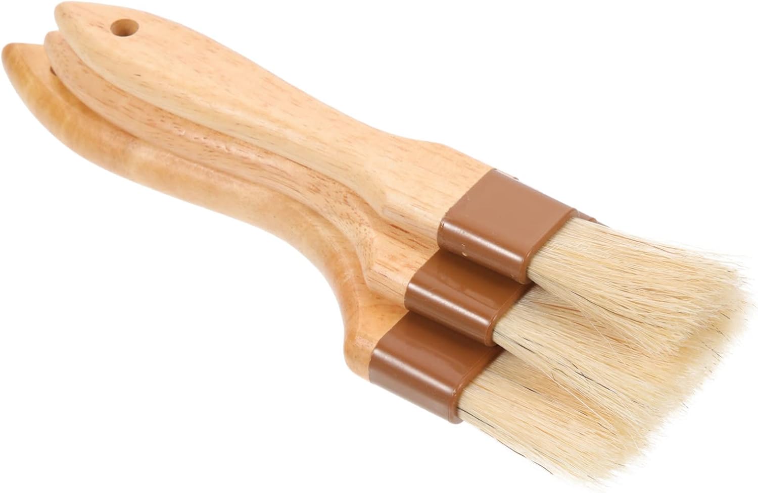 3 Stück Hitzebeständige Backpinsel Für Bbq, Öl Und Soße